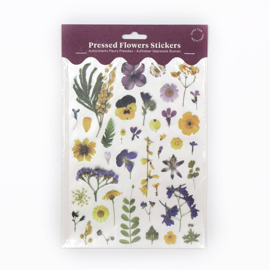 Pressed Flowers Sticker Sheet