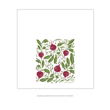 Load image into Gallery viewer, Beets Tea Towel / Kitchen Decor / USA Made HM102f