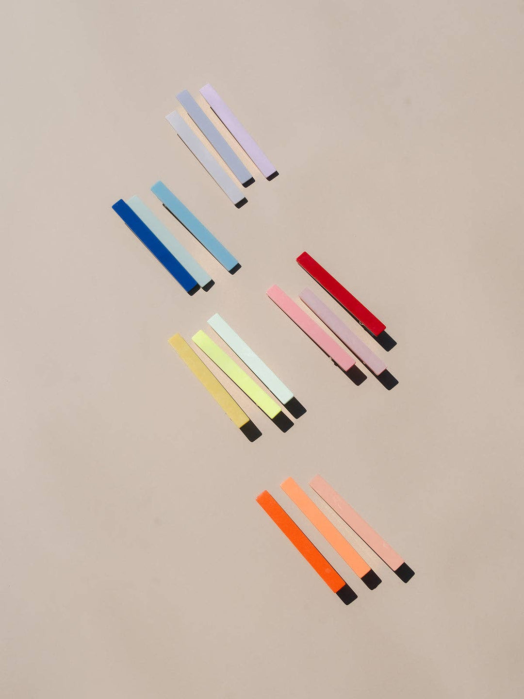 Evie Hair Clips - Blue Maize