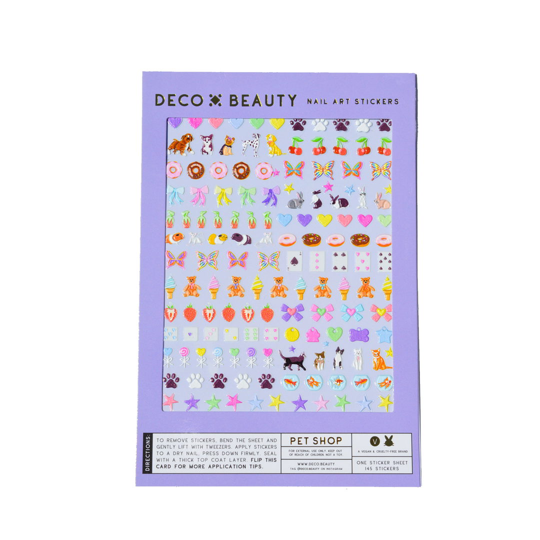Nail Art Stickers - PET SHOP