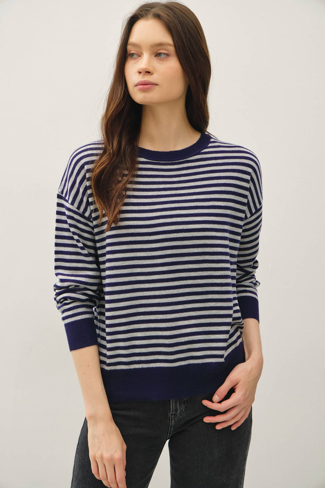 WOOL BLENDED SWEATER