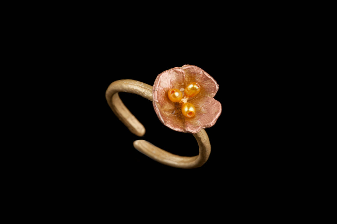 California Poppy Ring - Adjustable MM04