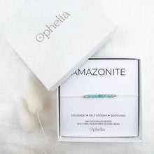 Load image into Gallery viewer, Amazonite Silk Bracelet