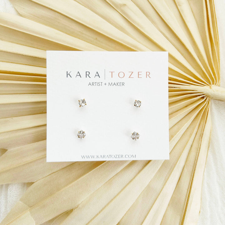 Essential CZ Stud Set KT82