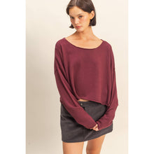 Load image into Gallery viewer, Wide Neck Sweater HYF10
