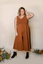 Load image into Gallery viewer, Lakeside Wide Leg Jumpsuit - Saddle Brown