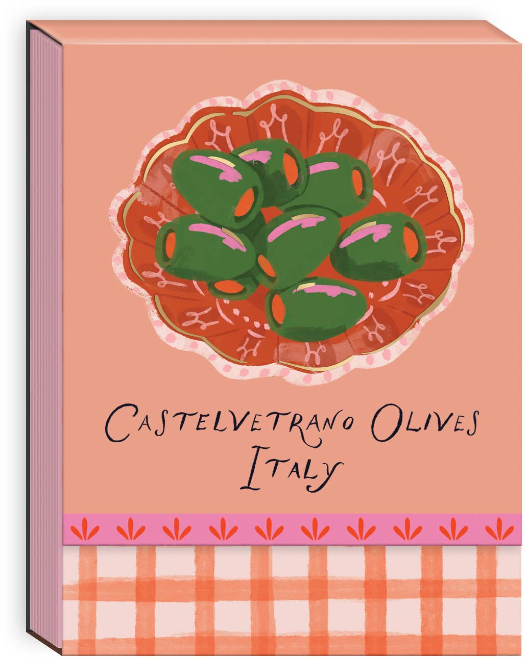 Sip &amp; Savor Olives Pocket Notepad