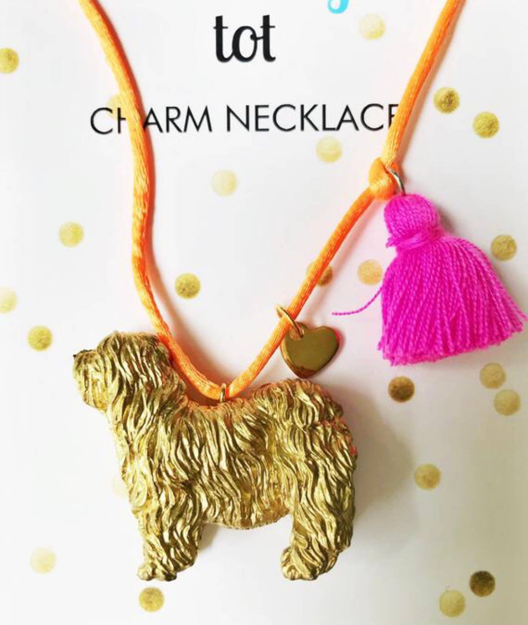 Dog Tassel Necklace