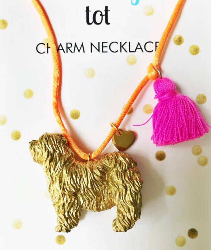 Dog Tassel Necklace