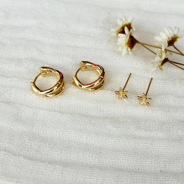 Dainty Hoop Stacking KT10