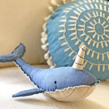 Load image into Gallery viewer, Caspian Narwhal Plush Toy