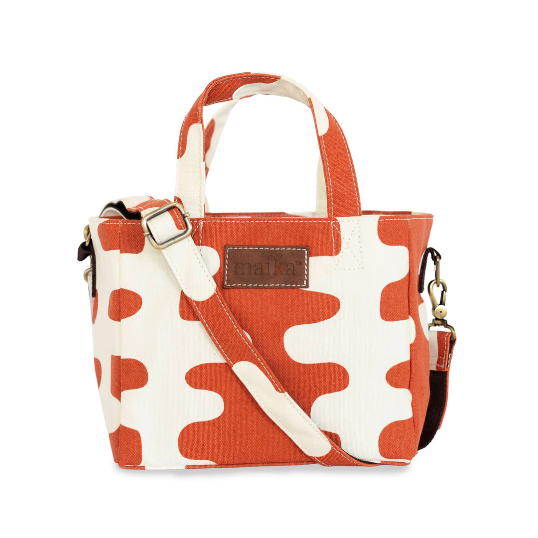 Mini Tote, Echo Tangerine