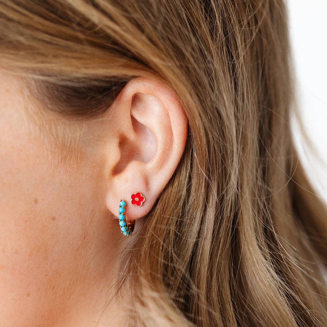 Turquoise Hoop PP889