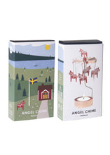 Load image into Gallery viewer, Rotary Candleholder, Dala Horse, Red