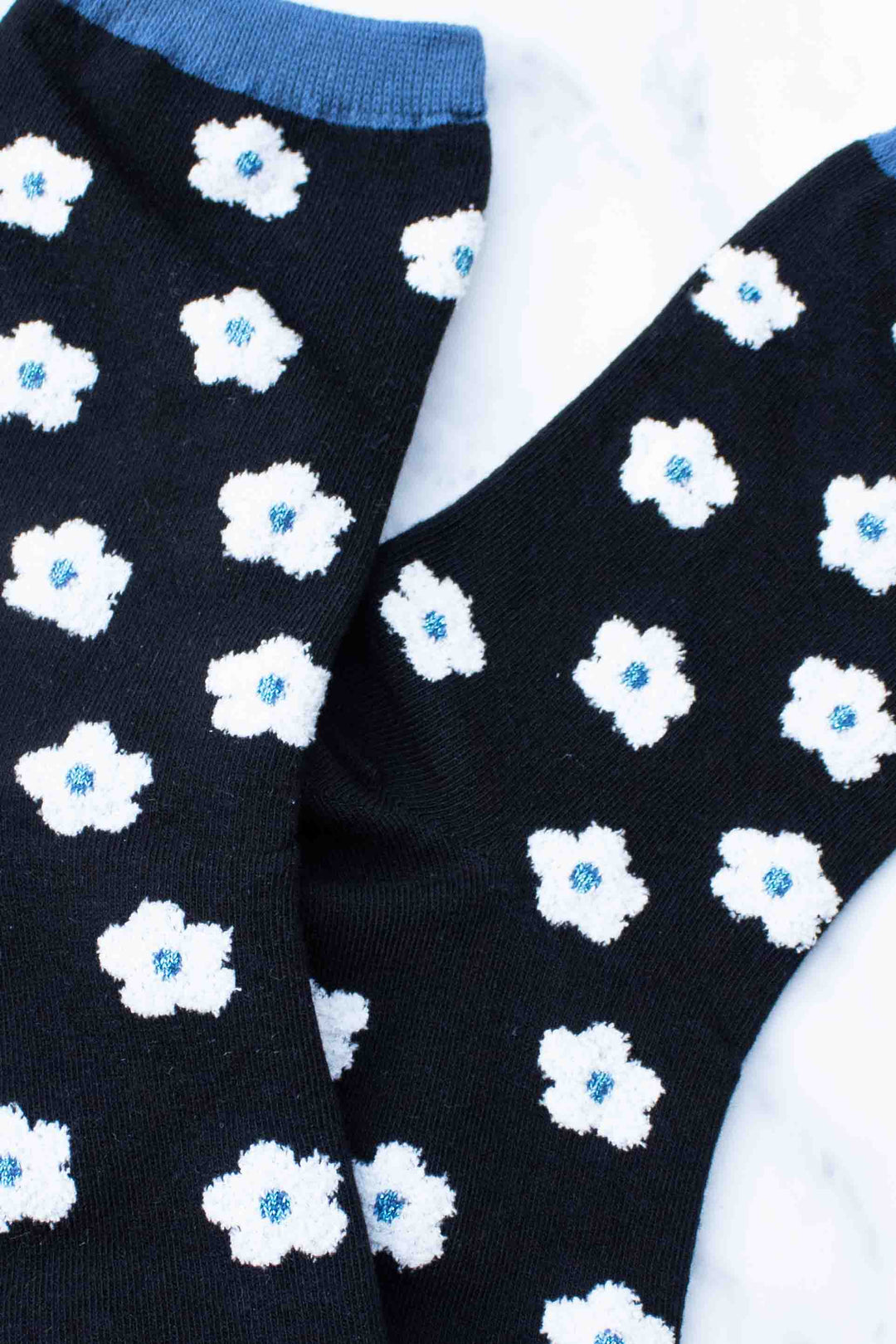 Pastel Color Mix Floral Socks