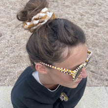 Load image into Gallery viewer, SCRUNCHIE VICHY CARAMEL