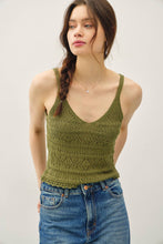 Load image into Gallery viewer, CROCHET KNIT TANK
