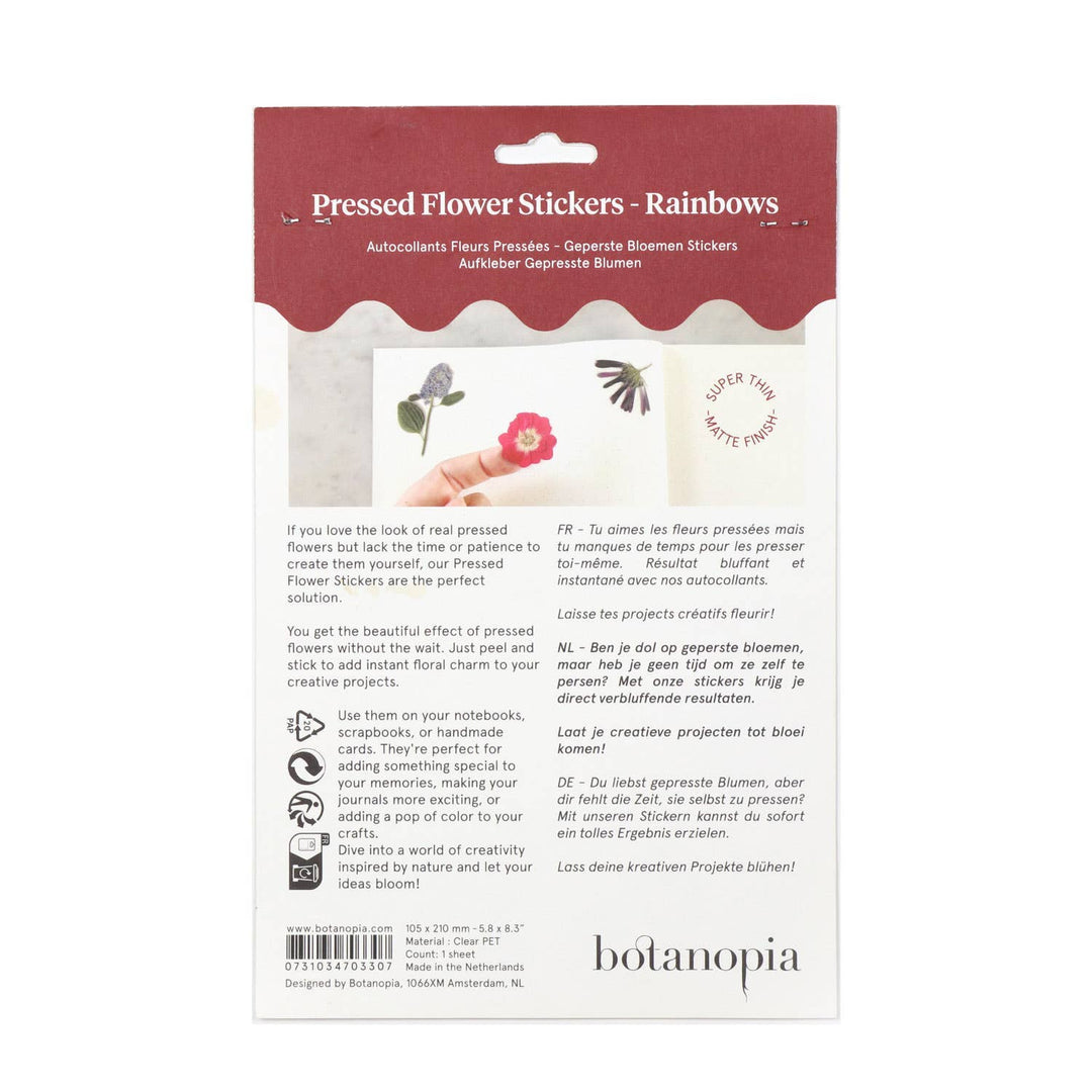 Pressed Flowers Sticker Sheet