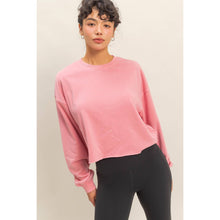 Load image into Gallery viewer, Cropped Crewneck Sweatshirt HYF11
