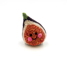 Load image into Gallery viewer, Friendly Plush Toy Fig Rattle