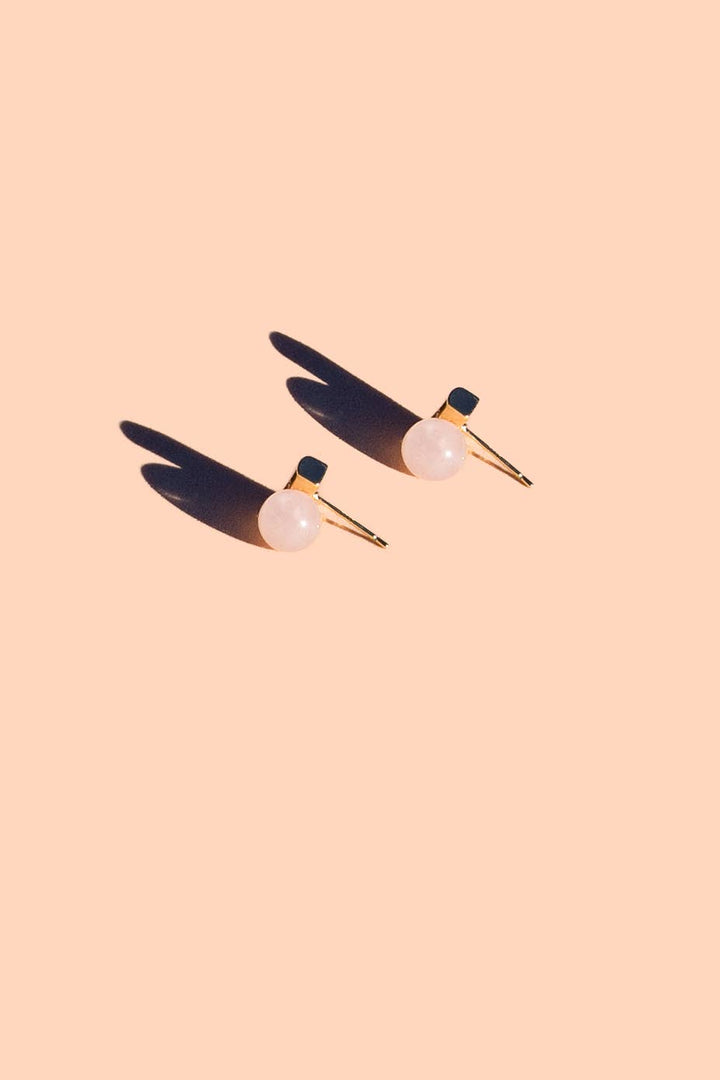 Morse Code Studs - 18K Gold Plated PJ25