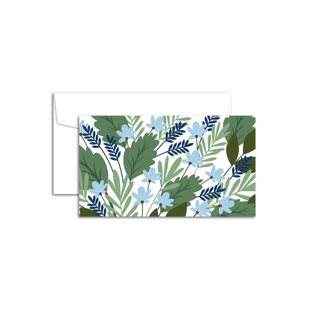Blue Bouquet Mini Note Set / Gift Wrap / Midwest Made
