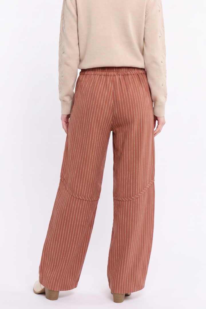 CB168 Pinstripe Drawstring Pants