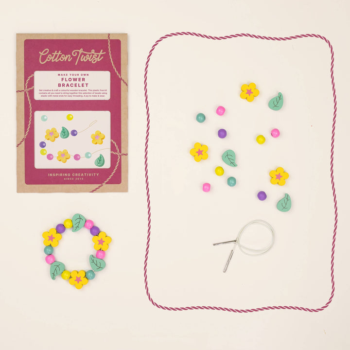 Make Your Own Flower Bracelet UKCA6