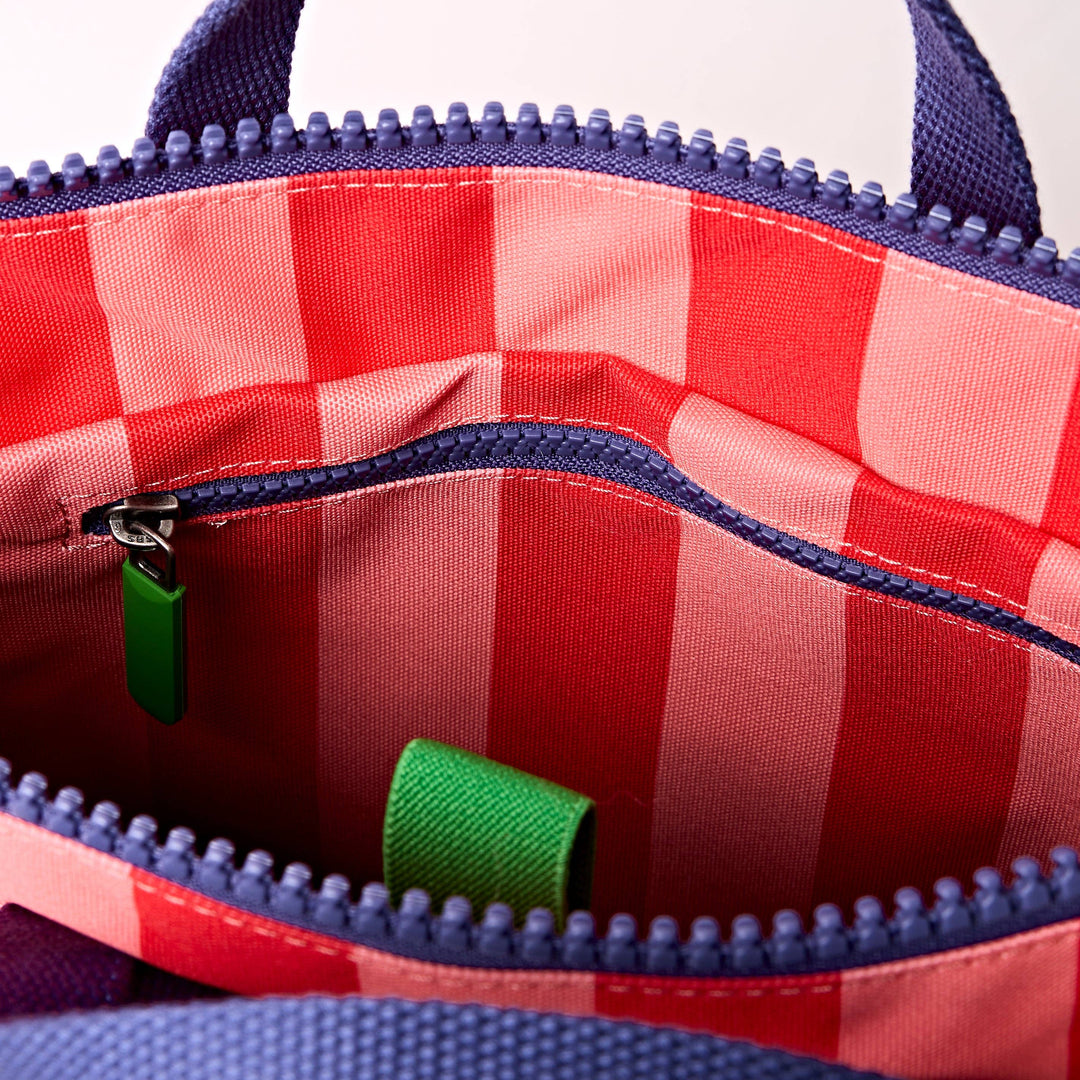 Bantry Small Backpack in Circus Print Canvas