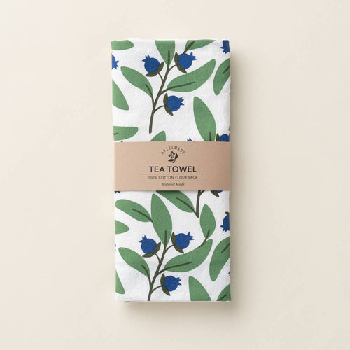 Blueberries Tea Towel / Kitchen Decor / Midwest Made HM105