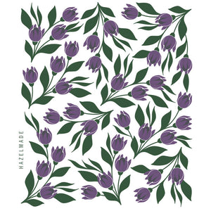 Tulips Tea Towel / Kitchen Decor / Midwest Made