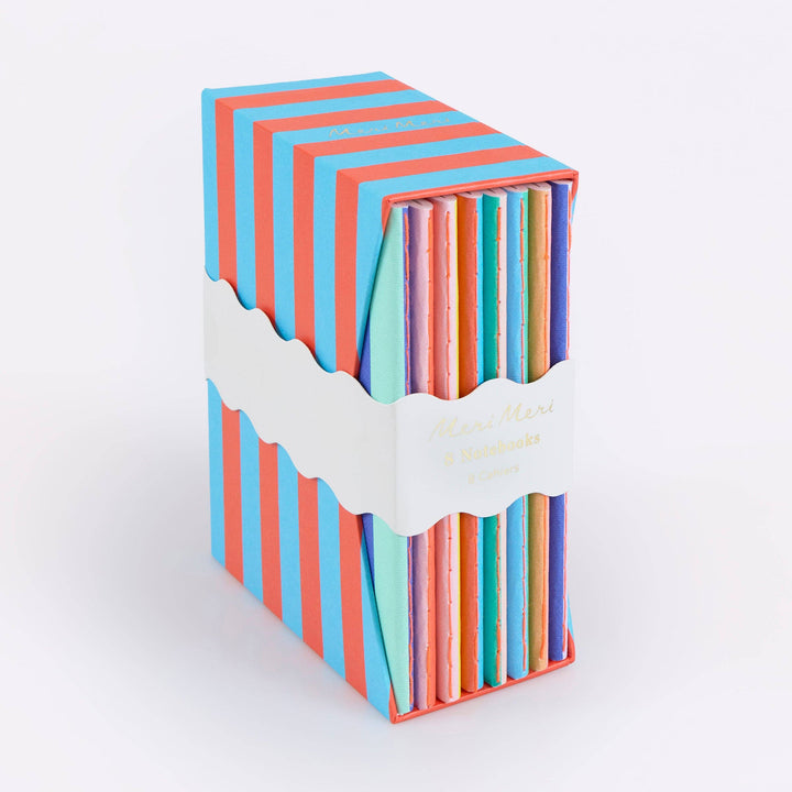 Meri Meri Striped Notebooks