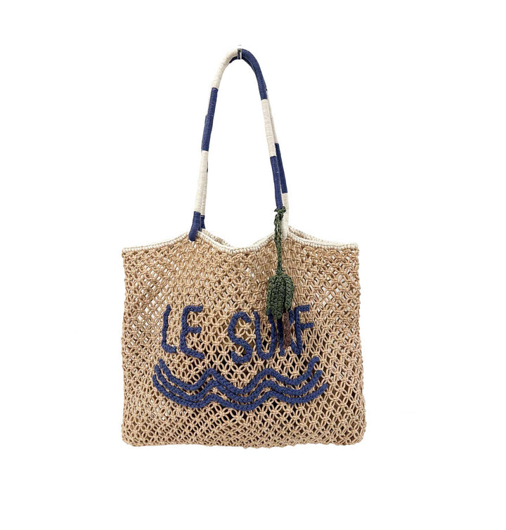 Le Surf Macrame Tote LU23