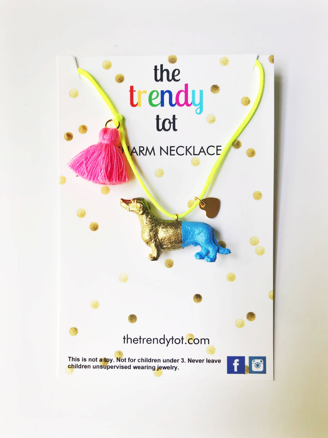 Dog Tassel Necklace