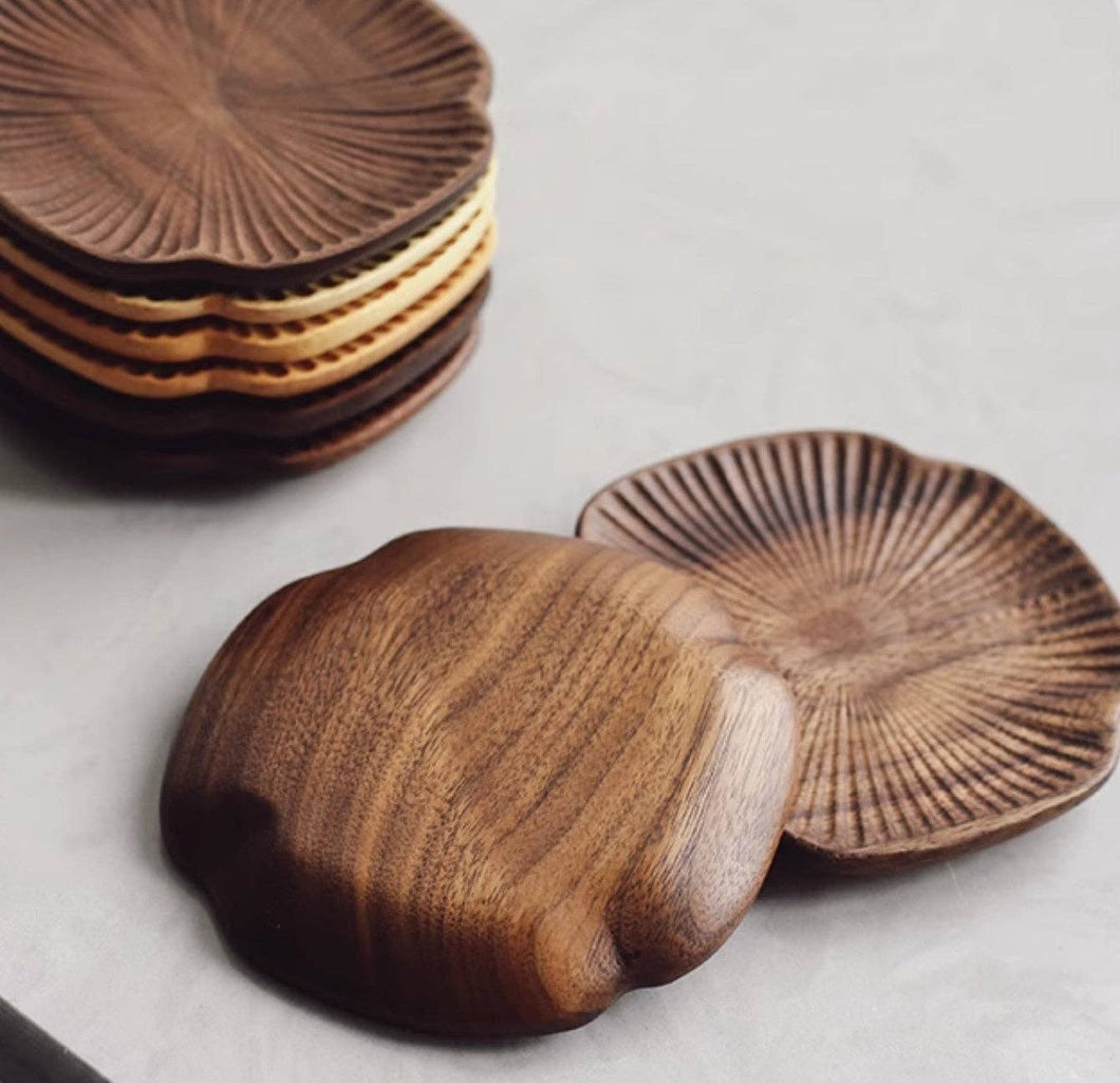 Black Walnut Flower Coaster FD01