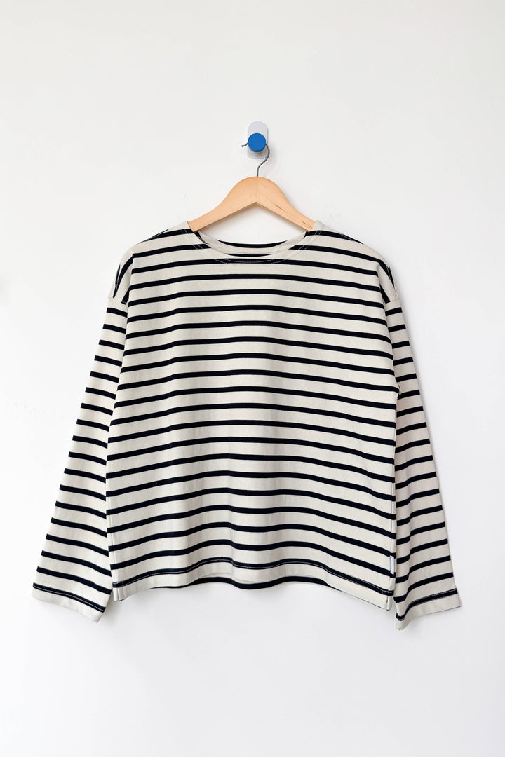 Navy Stripe Sailor Top Le Bon Shoppe LB19