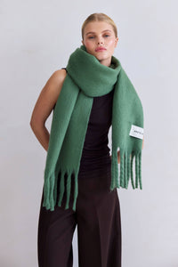 The Stockholm Scarf - 100% Recycled - Forest Fern