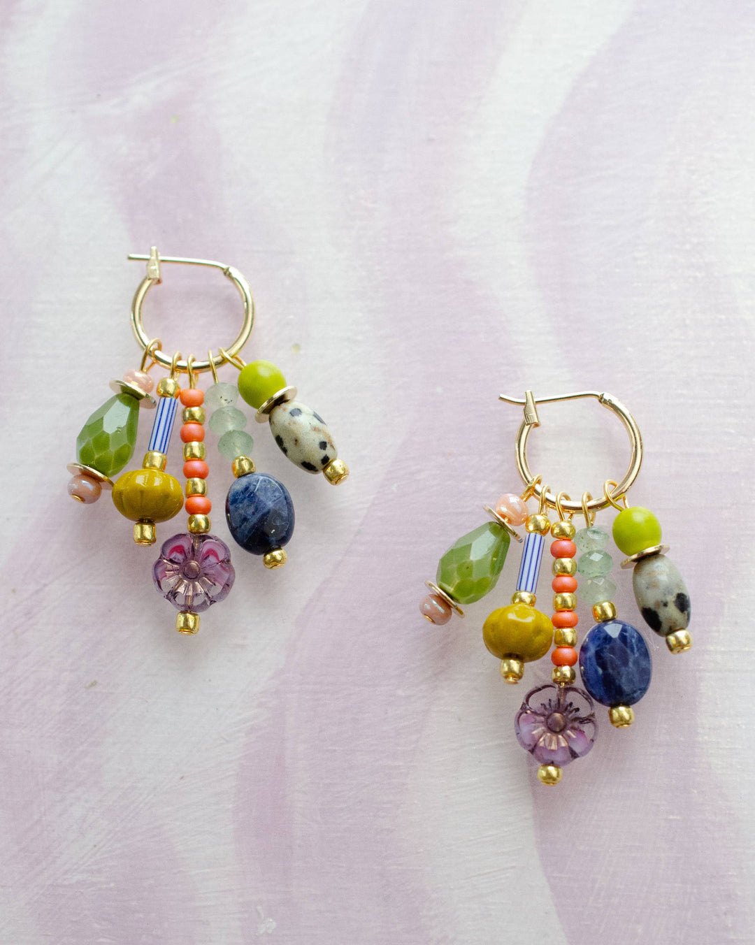 Charm Dangle Earrings - Quinn JM512