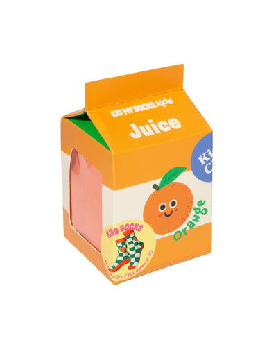 Orange Juice 3D Socks, Kids