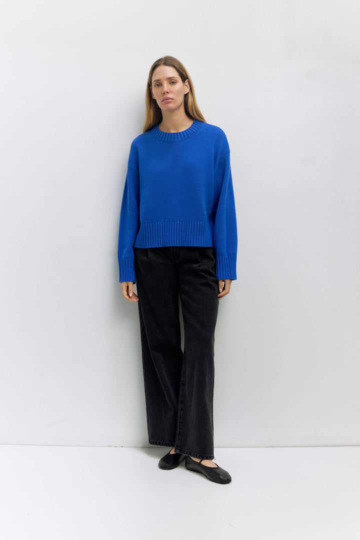 The Asher Sweater | Oversized Cropped Sweater TM24
