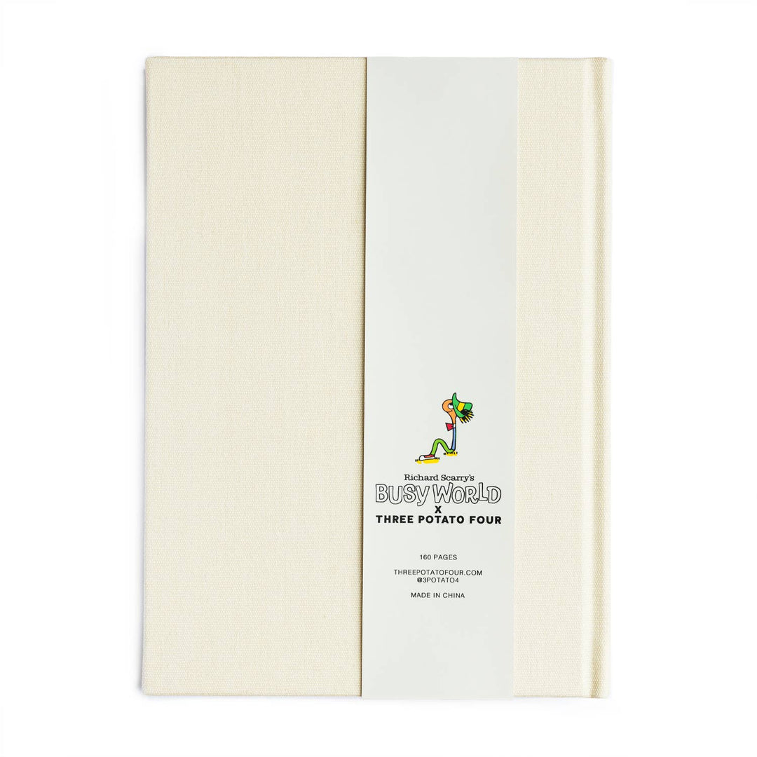 3P4 x Richard Scarry® - Lowly Floral Embroidered Journal