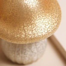 Load image into Gallery viewer, Medium Neutral Glass Mushroom Light
