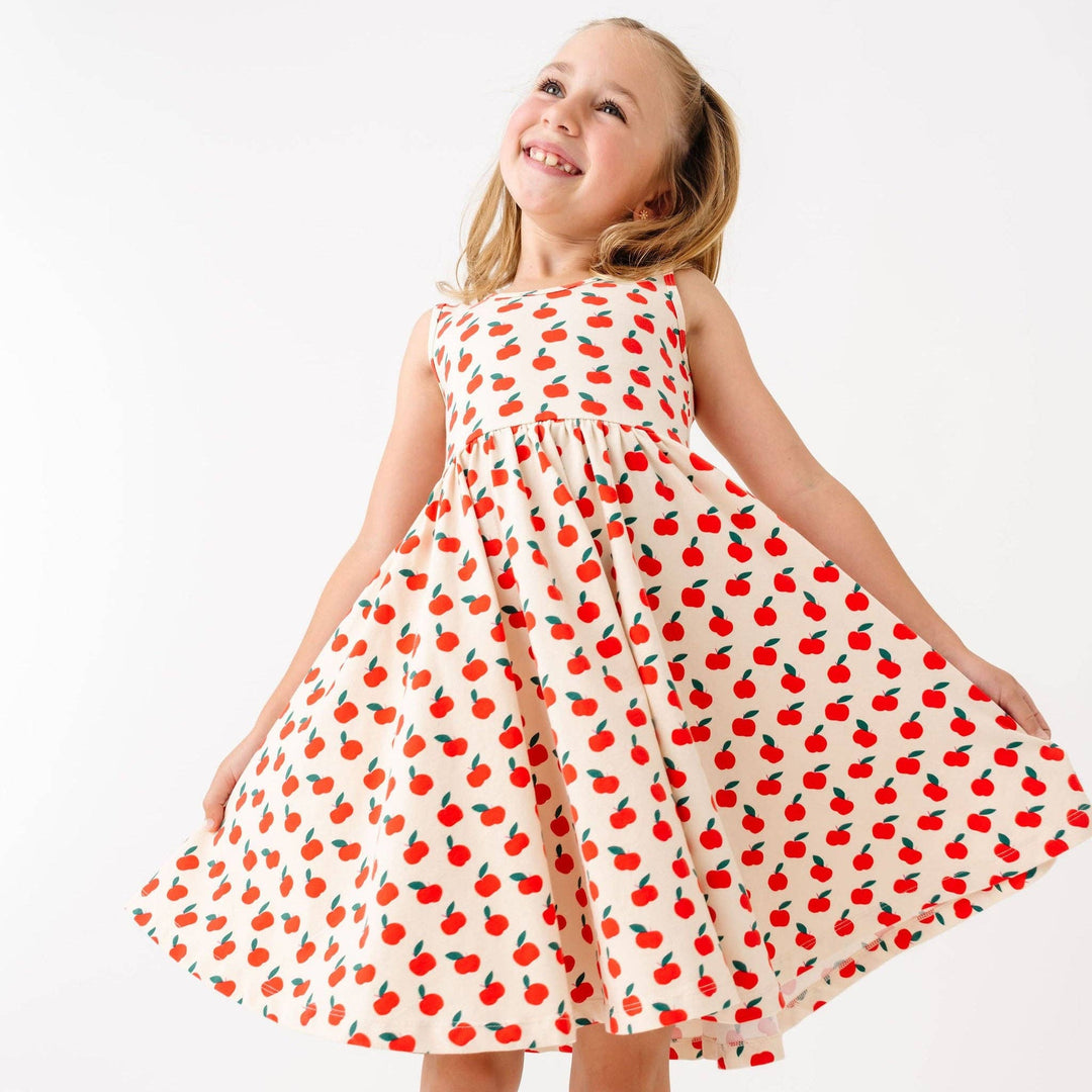 Tank Ballet Dress in Apples AM35