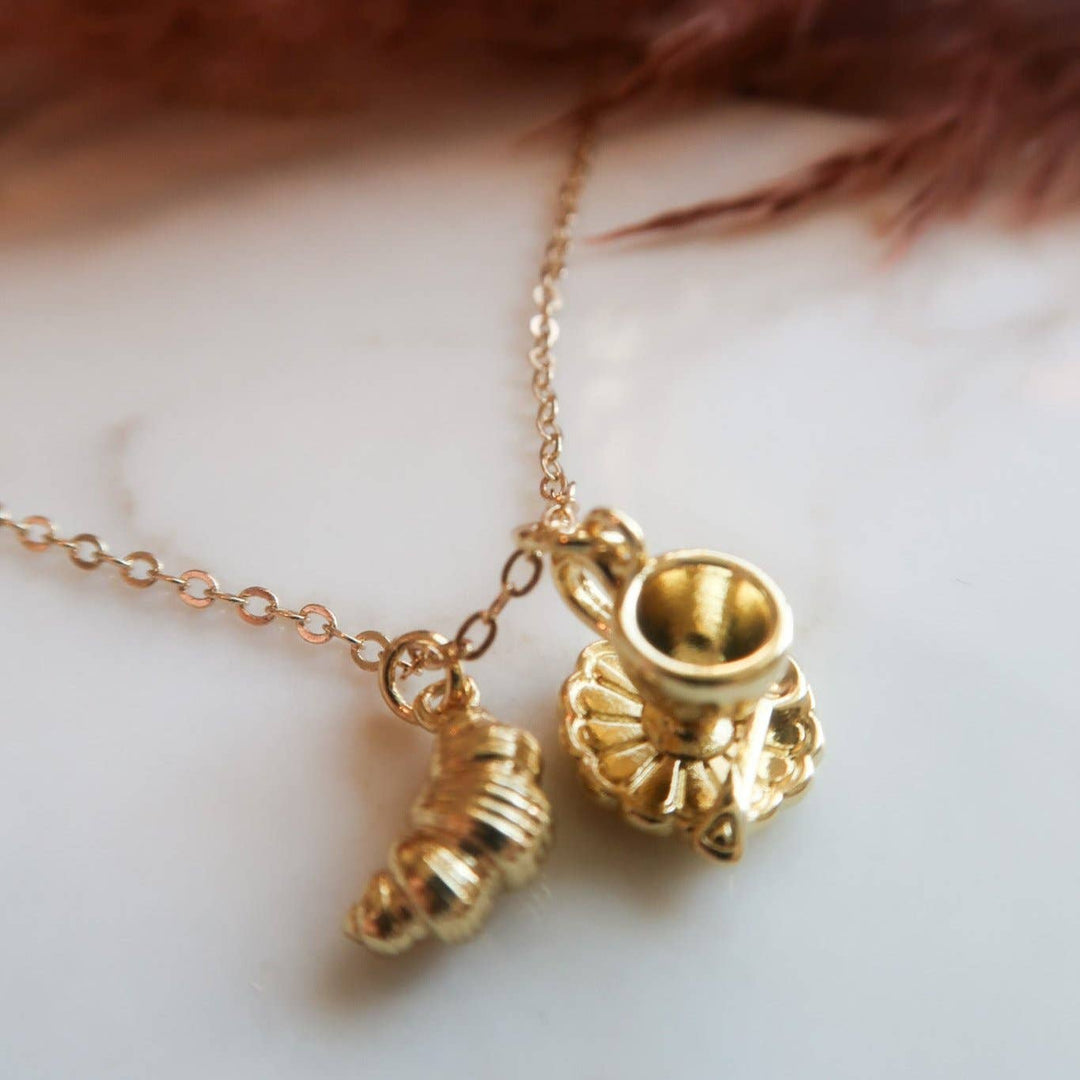 Petit Croissant Necklace