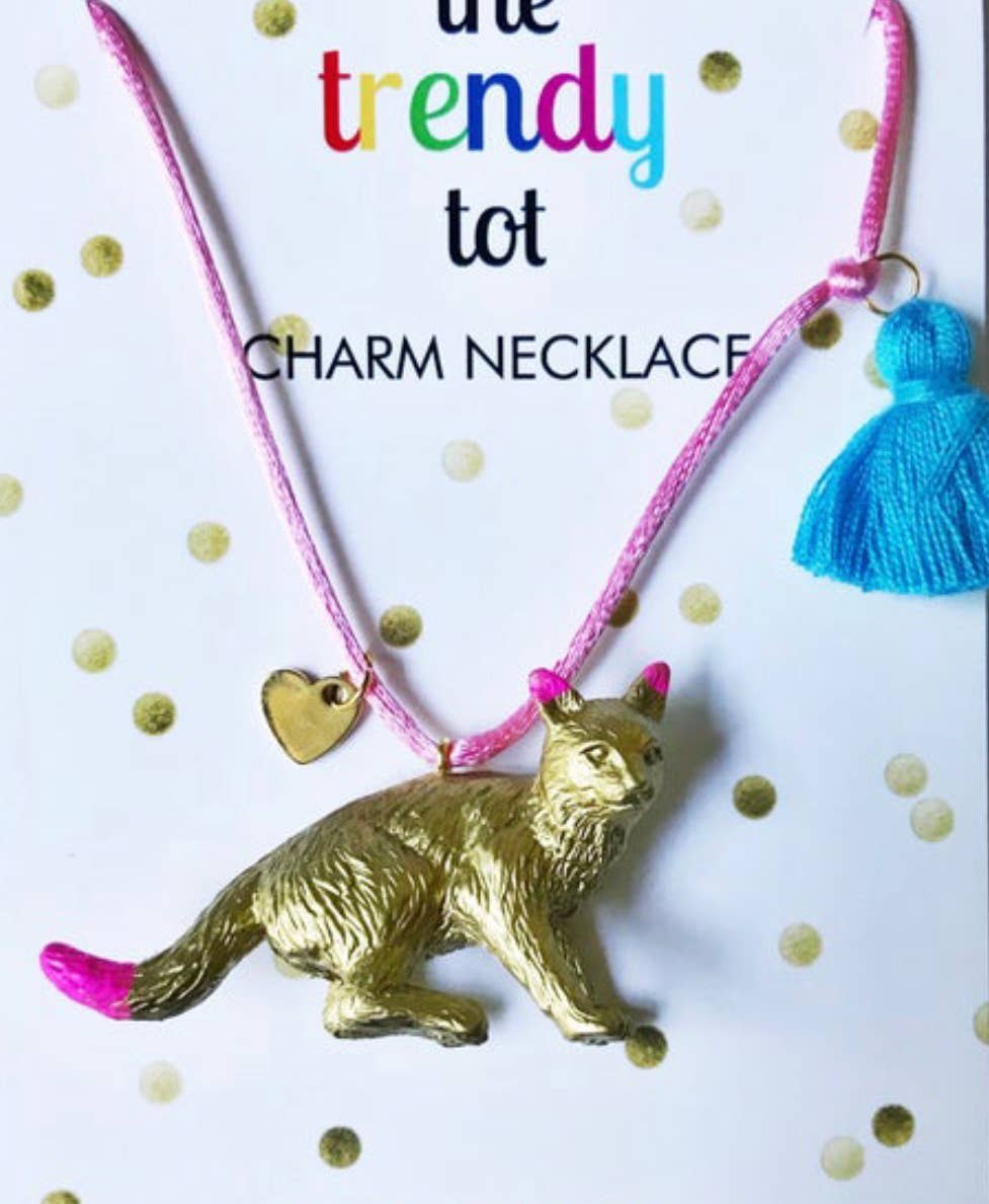 Cat Tassel Necklace