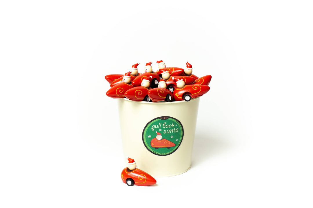 Pull Back Santa Christmas Sleigh Refill - Set of 24