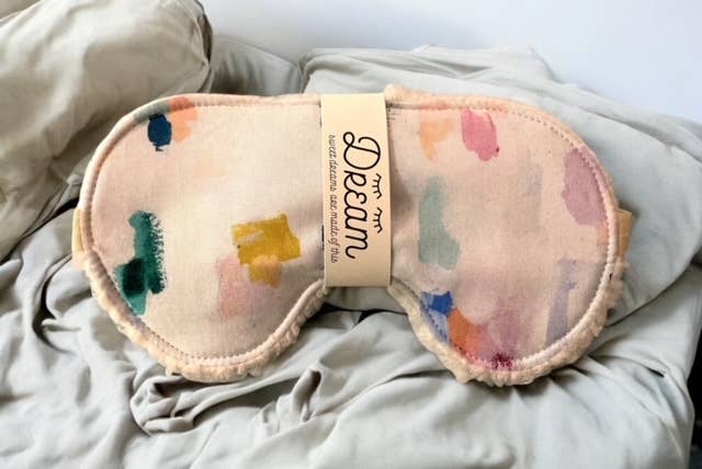 Sleep Mask / Sweet Dreams Sleep Mask / Abstract Impression