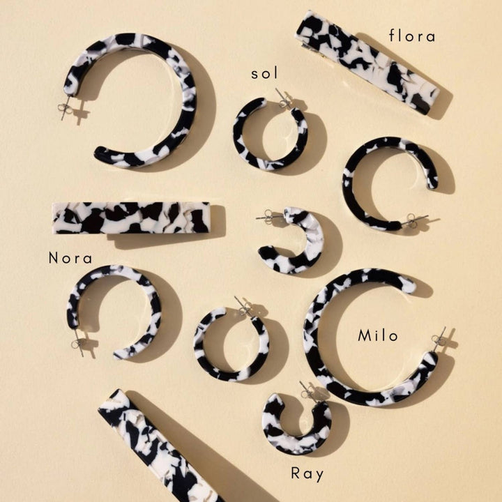 Sol | Hoop Earrings | Large Size | NN33