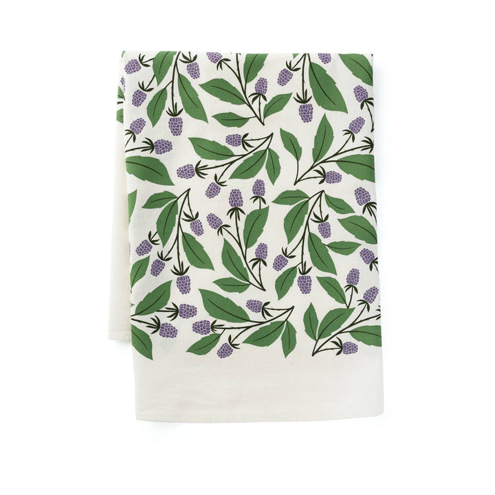 Blackberries Tea Towel / Kitchen Decor / USA Made HM101