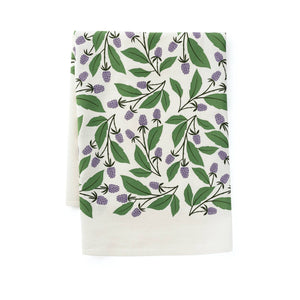 Blackberries Tea Towel / Kitchen Decor / USA Made HM101